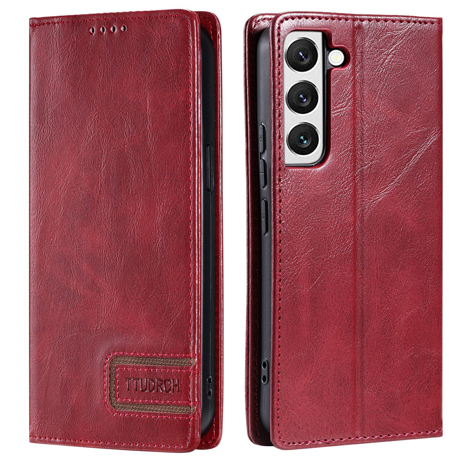 TTUDRCH Style 007 For Samsung Galaxy S22 5G Phone Leather Case RFID Blocking Cover with Stand Wallet TTUDRCH Style 007 For Samsung Galaxy S22 5G Phone Leather Case RFID Blocking Cover with Stand Wallet